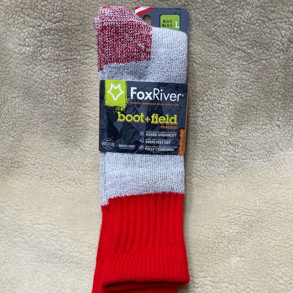 FOX RIVER Thermal Boot Socks | Heavy Weight Wool Blend | Size Large - Picture 2 of 5